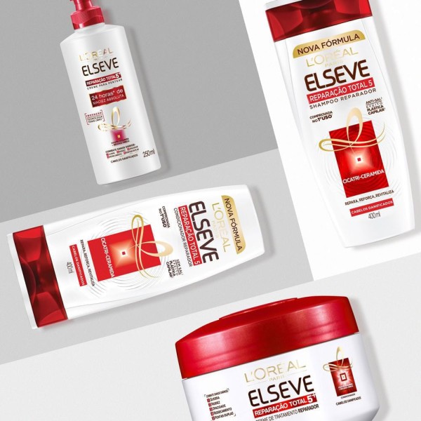Encontraproduto.com.br - Creme TratamentoElséve Reparação Total 5 c/3 Cápsulas de 15g