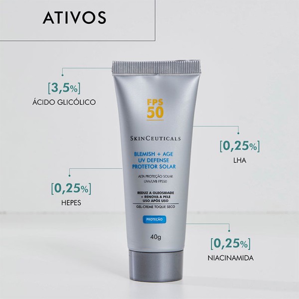 Encontraproduto.com.br - Protetor Solar SkinCeuticals Sérum Blemish Age UV Defense 40g