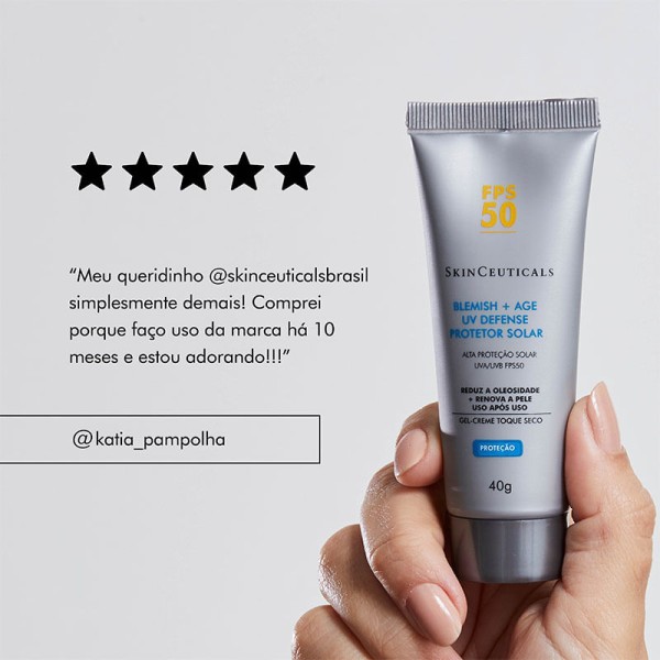 Encontraproduto.com.br - Protetor Solar SkinCeuticals Sérum Blemish Age UV Defense 40g