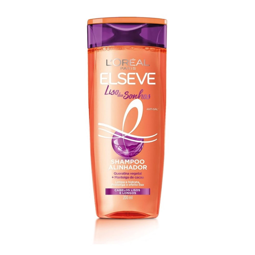 Encontraproduto.com.br - SHAMPOO ELSEVE LISO DOS SONHOS 200ML