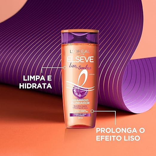 Encontraproduto.com.br - SHAMPOO ELSEVE LISO DOS SONHOS 200ML