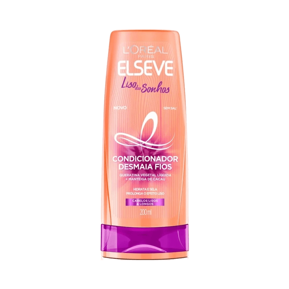 Condicionador Elseve Liso dos Sonhos 200ml