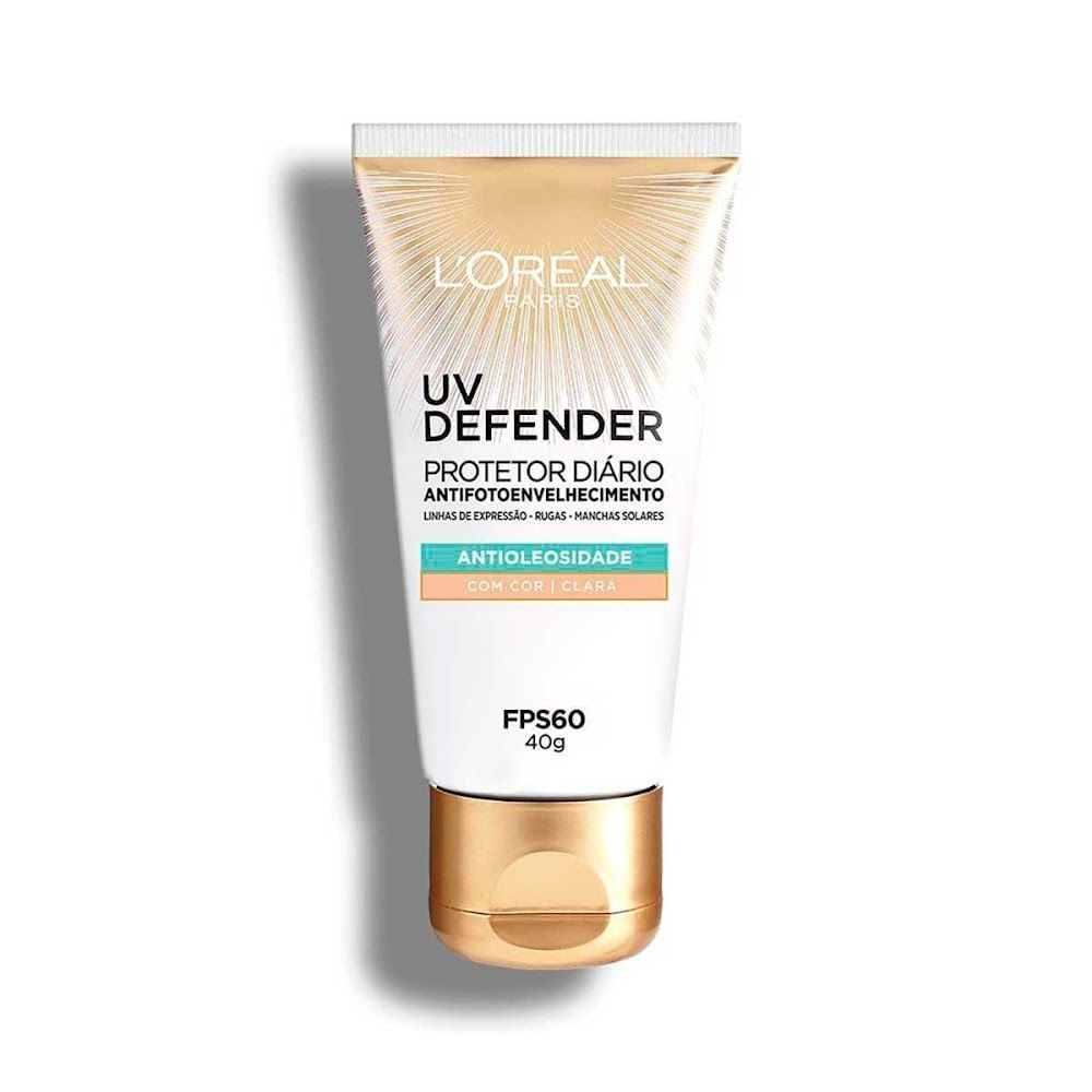 Encontraproduto.com.br - PROTETOR SOLAR LOREAL UV DEFEND CLARA FPS 60 40G