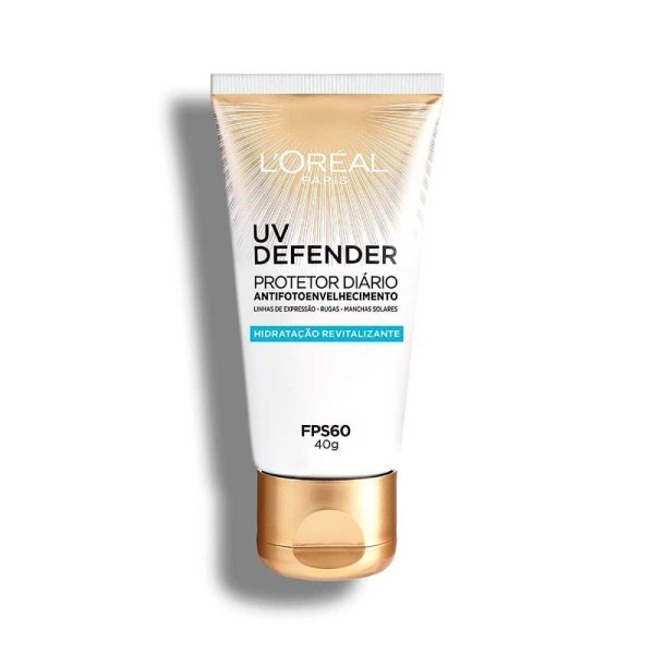 Encontraproduto.com.br - PROTETOR SOLAR LOREAL UV DEFEND HIDRATAÇÃO FPS 60 40GR