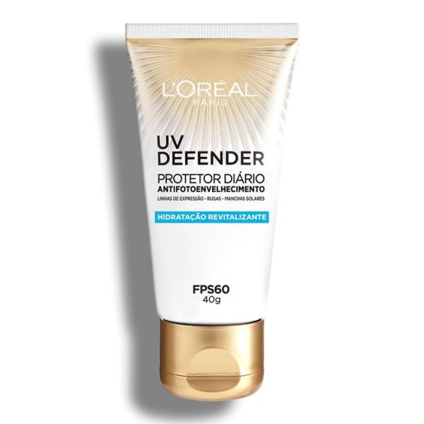Encontraproduto.com.br - PROTETOR SOLAR LOREAL UV DEFEND HIDRATAÇÃO FPS 60 40GR