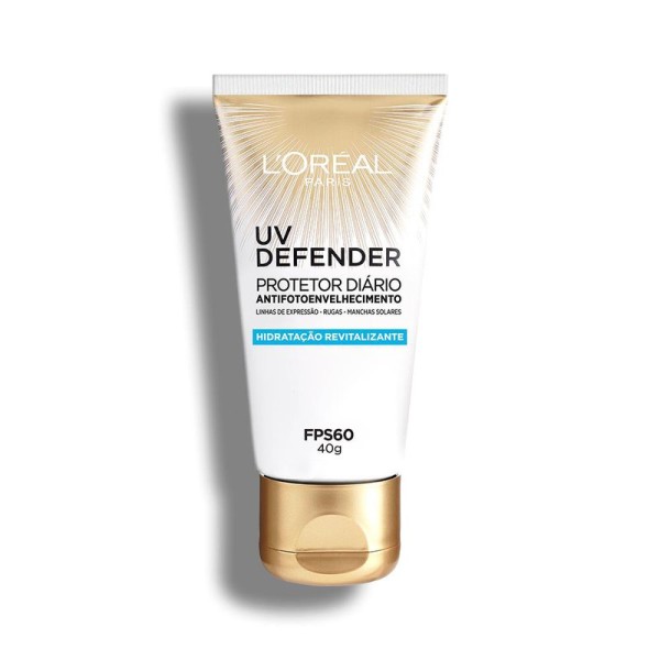 Encontraproduto.com.br - PROTETOR SOLAR LOREAL UV DEFEND HIDRATAÇÃO FPS 60 40GR