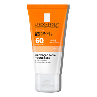 Encontraproduto.com.br - Protetor Solar Facial La Roche-Posay Anthelios XL Protect Cor Clara FPS60 Com 40g