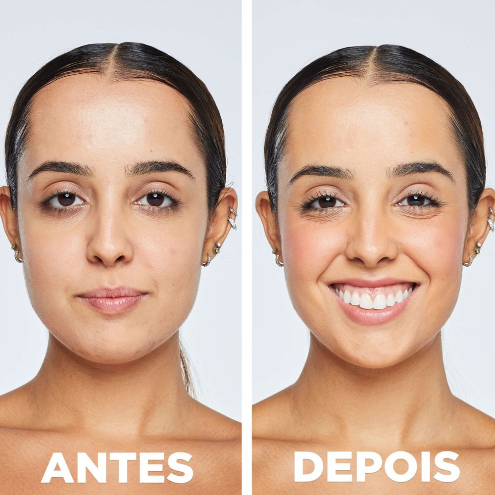Encontraproduto.com.br - Protetor Hidratante Facial Garnier Uniform & Matte Tudo em 1 FPS50 Cor Média 40g