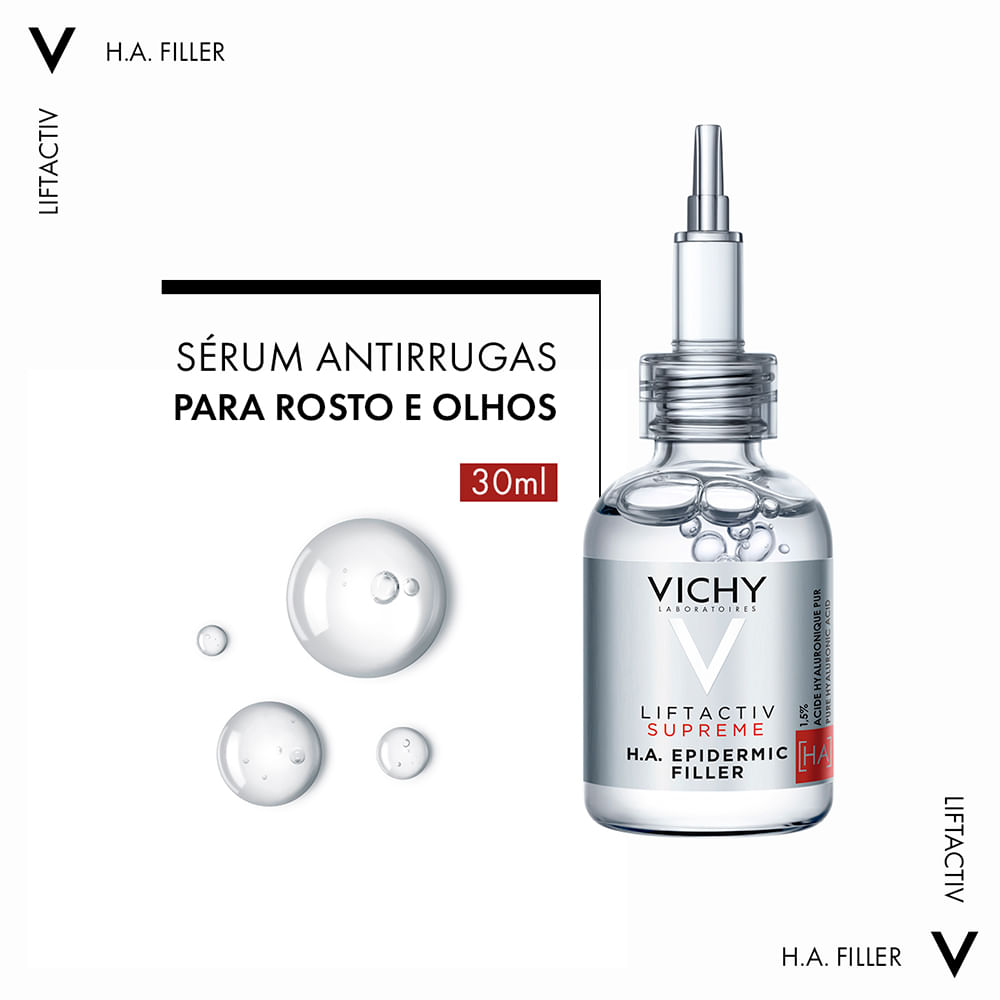 Encontraproduto.com.br - Vichy Liftactiv Supreme HA Epidermic Filler 30ml