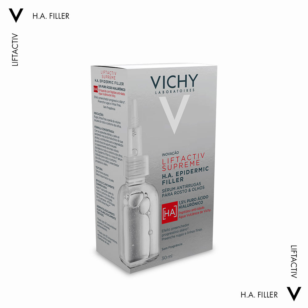 Encontraproduto.com.br - Vichy Liftactiv Supreme HA Epidermic Filler 30ml