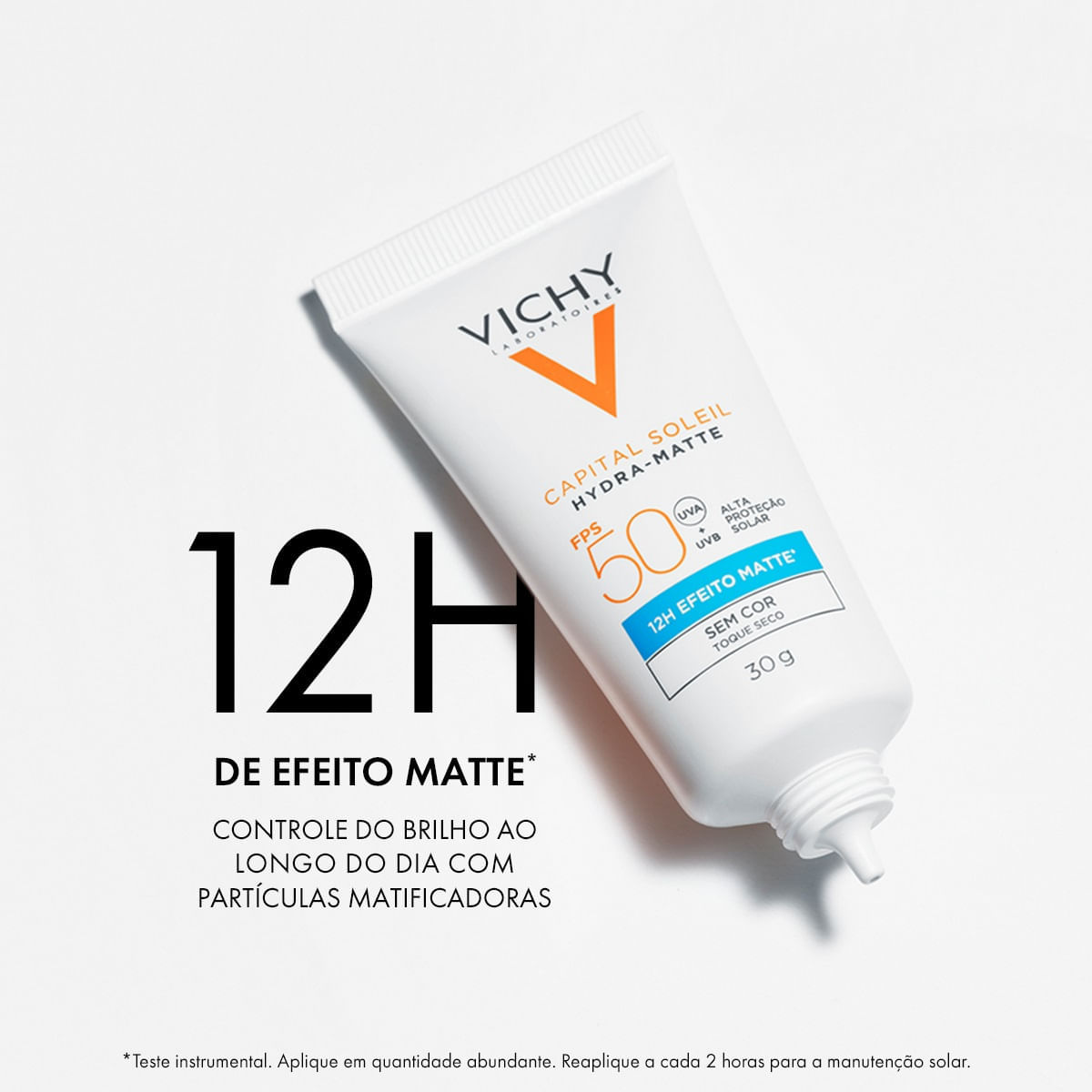 Encontraproduto.com.br - Protetor Solar Facial Vichy Capital Soleil Hydra-Matte FPS50 com 30g