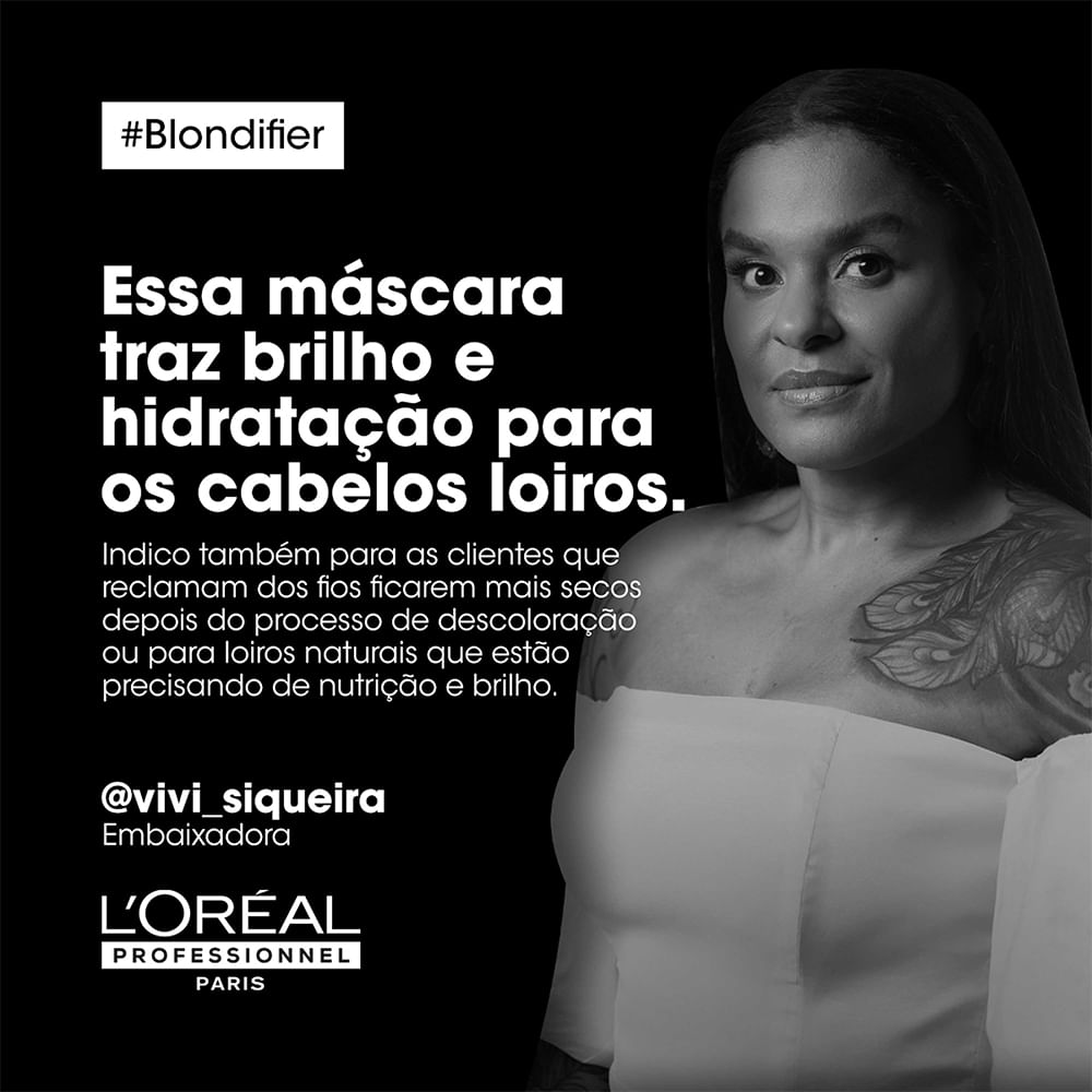 Encontraproduto.com.br - Máscara Loréal Blondifier Gloss Iluminator 500g