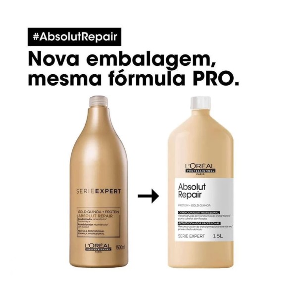 Encontraproduto.com.br - Condicionador LOréal Professionnel Serie Expert Absolut Repair 1500ml