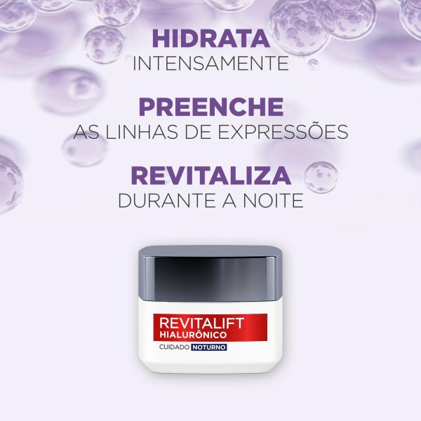 Encontraproduto.com.br - Kit Tratamento LOréal Paris Revitalift Hialurônico Creme Hidratante Facial Dia 49g + Creme Hidratante Facial Noite 49g