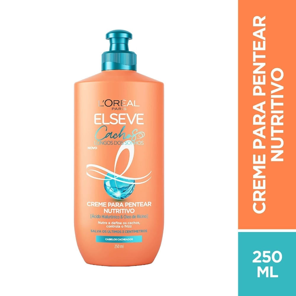 Encontraproduto.com.br - Creme Para Pentear Elseve Cachos Dos Sonhos 250 Ml