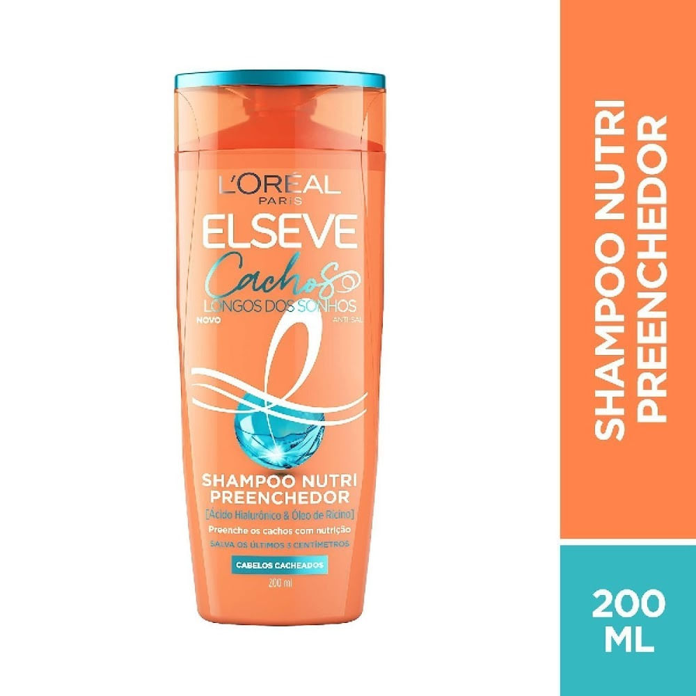 Encontraproduto.com.br - Shampoo Cachos Longos dos Sonhos Elseve - 200ml