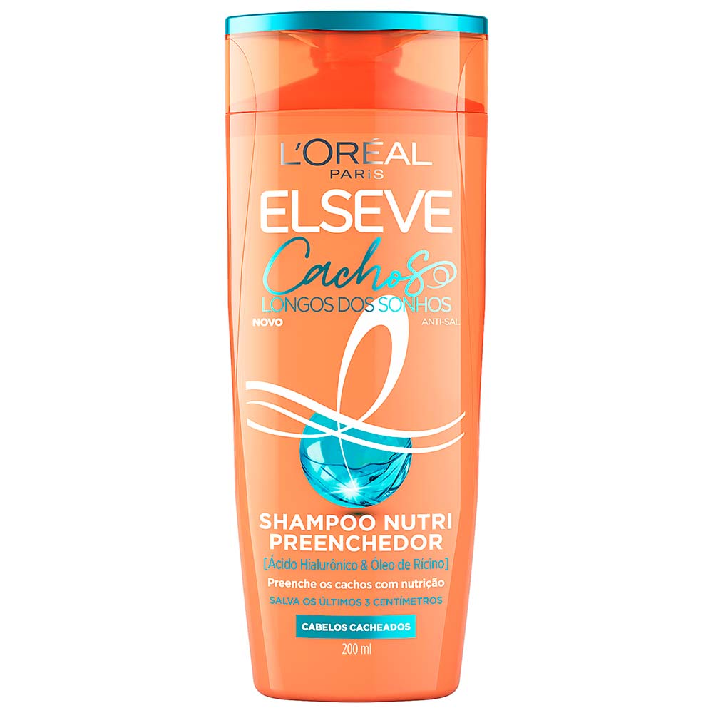 Shampoo Cachos Longos dos Sonhos Elseve - 200ml