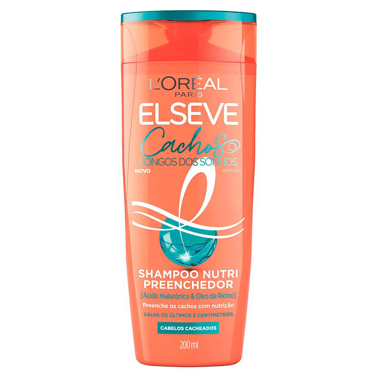 Encontraproduto.com.br - Shampoo Cachos Longos dos Sonhos Elseve - 200ml