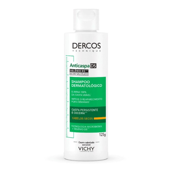 Encontraproduto.com.br - Shampoo Vichy Dercos Anticaspa DS Cabelos Secos 125g