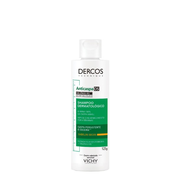 Encontraproduto.com.br - Shampoo Vichy Dercos Anticaspa DS Cabelos Secos 125g