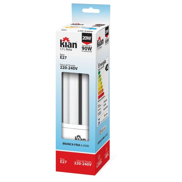 Encontraproduto.com.br - Lâmpada Kian Eletrônica 20W3U 220V