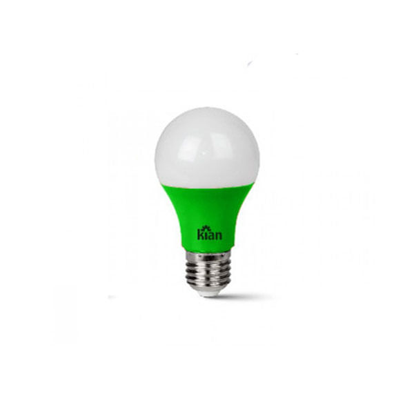 Encontraproduto.com.br - Lâmpada Led A-60 7w Verde Bivolt - Kian