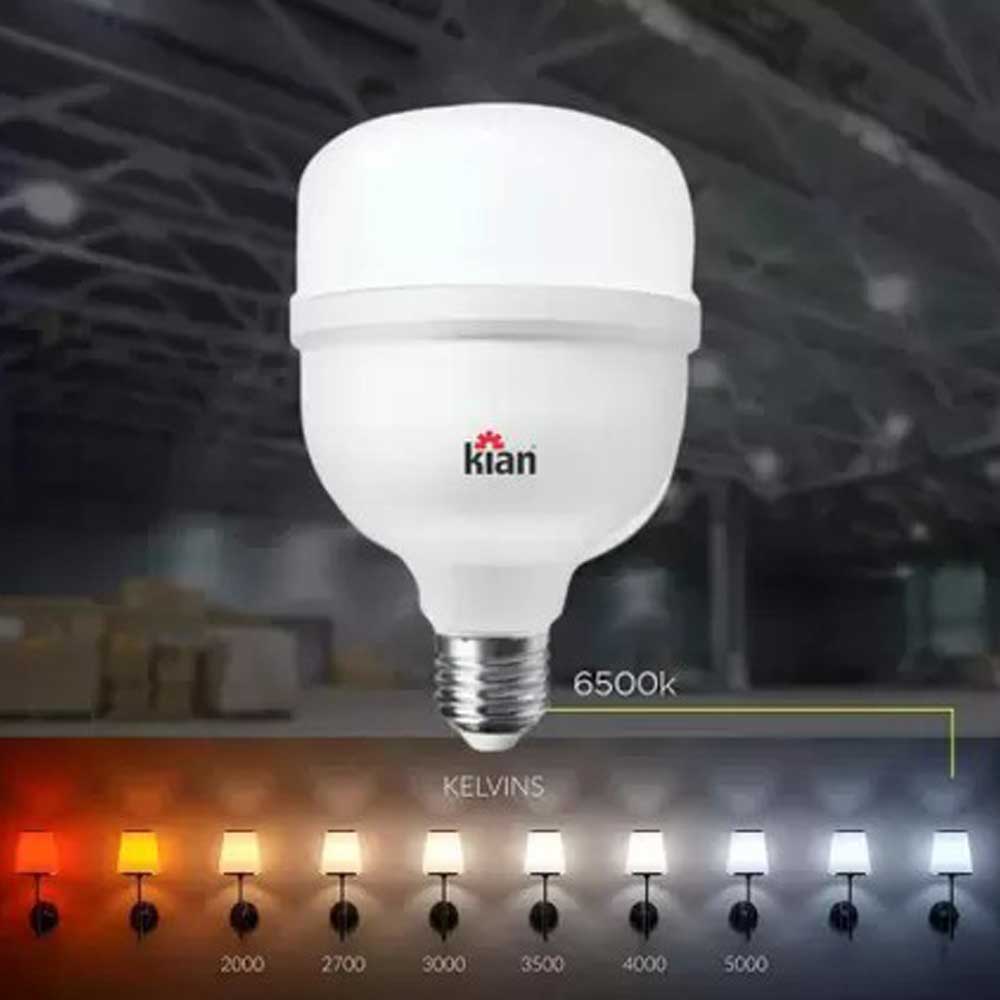 Encontraproduto.com.br - Lampada Led 40,0W 6,5K Globe Biv E27 6500K KIAN