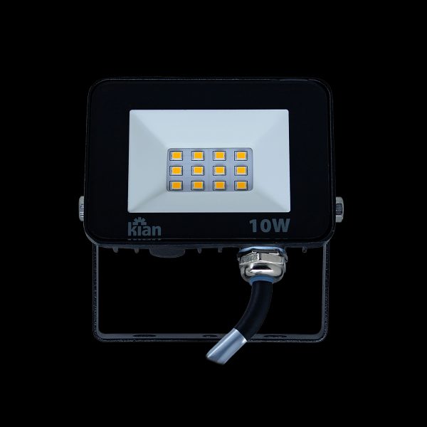 Encontraproduto.com.br - Refletor Led 10W Kian 14463 Branco Bivolt
