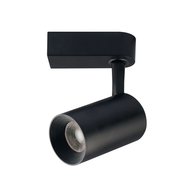 Spot Led Trilho 7w 3,0k Preto Bivolt Kian