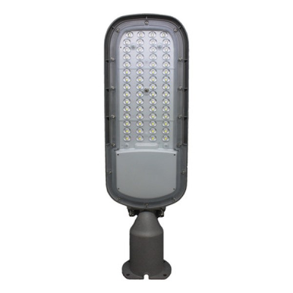 Luminária Pública Led 100W Bivolt 6000K 12000 Lúmens Com Base Para Relé 18148 Kian
