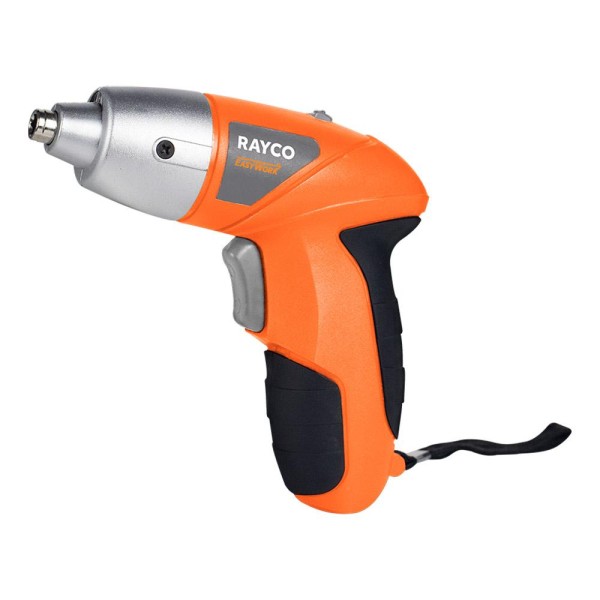 Encontraproduto.com.br - Kit Parafusadeira 4.8V com Maleta 44 Peças Rayco Bivolt
