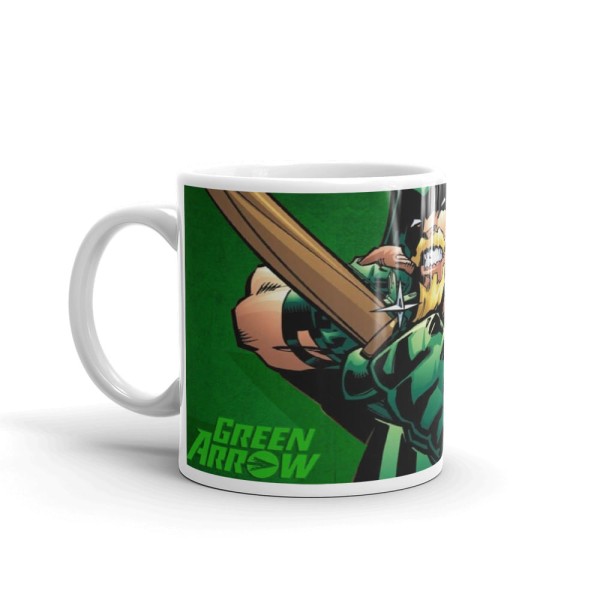 Caneca de Porcelana Arqueiro Verde Mod 03