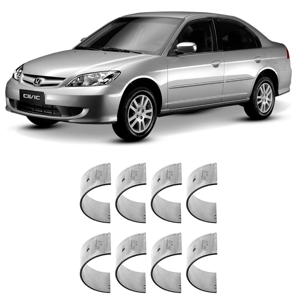 Bronzina De Biela Takao Honda Civic 1.7 16v Sohc D17z2/ Z3