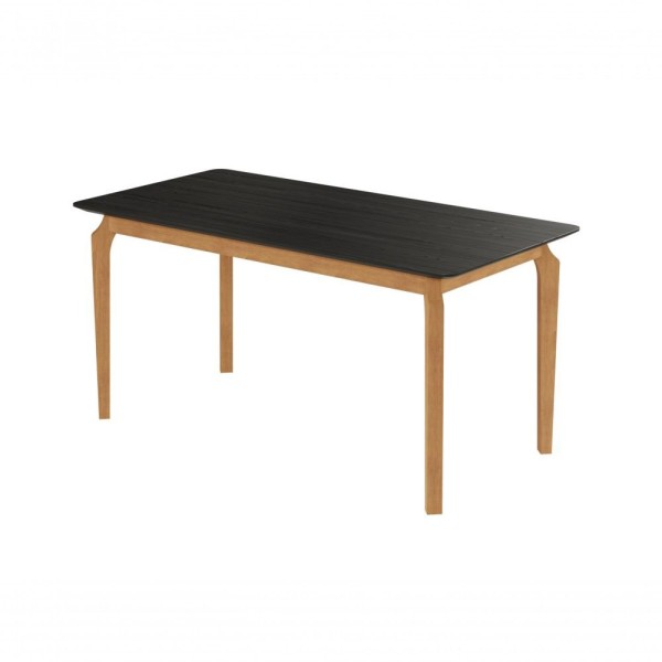 Encontraproduto.com.br - Mesa Alegra Candian 120 X 80 Sem Vidro Amadeirado - Jcm Movelaria Cinamomo-preto