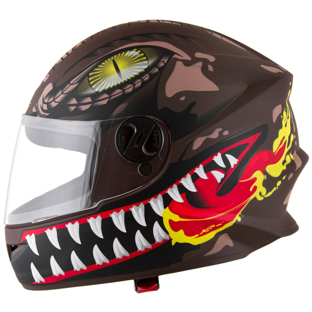 Capacete Pro Tork New Liberty Raptor Marrom