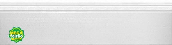 Encontraproduto.com.br - Rodapé de Cerâmica Universal Bianc Gabriella Rhds1011 16X61Cm