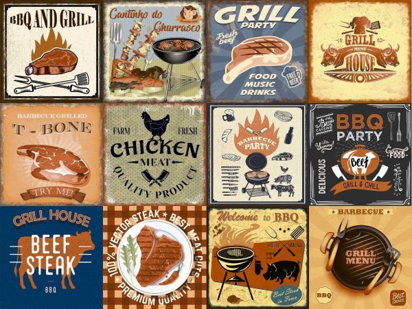 Revestimento Gabriella 20x20cm Barbecuev/00 Liso Peça