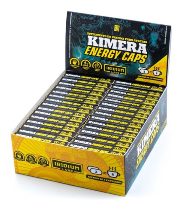 Encontraproduto.com.br - Termogênico Kimera Energy Caps - Display 30 Unidades 