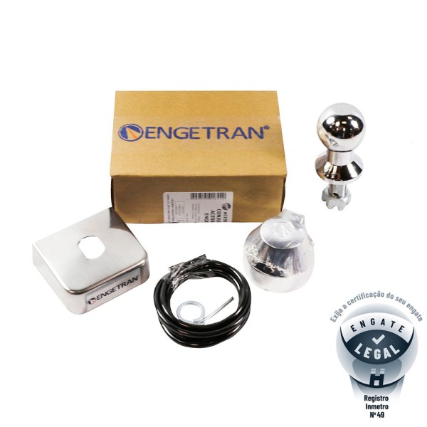 Encontraproduto.com.br - Engate Reboque Duster 2012 a 2020 710Kg Engetran Inmetro