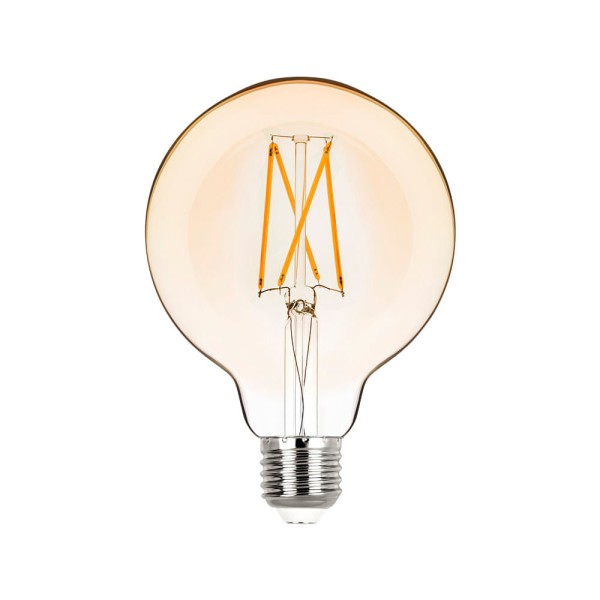 Lâmpada Led Stella Filamento Vintage Balloon G95 2W E27 Bivolt