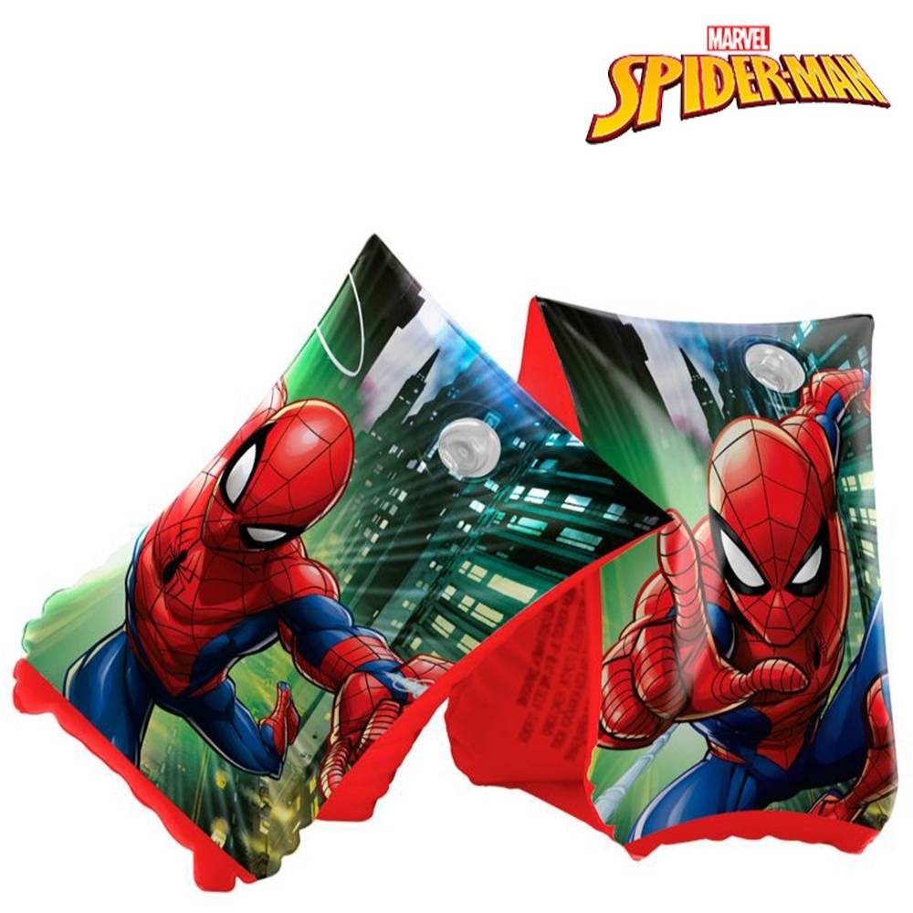 Encontraproduto.com.br - Acessórios De Praia e Piscina - Boia De Braço - 18X14Cm - Disney - Marvel - Spider-Man - Etilux