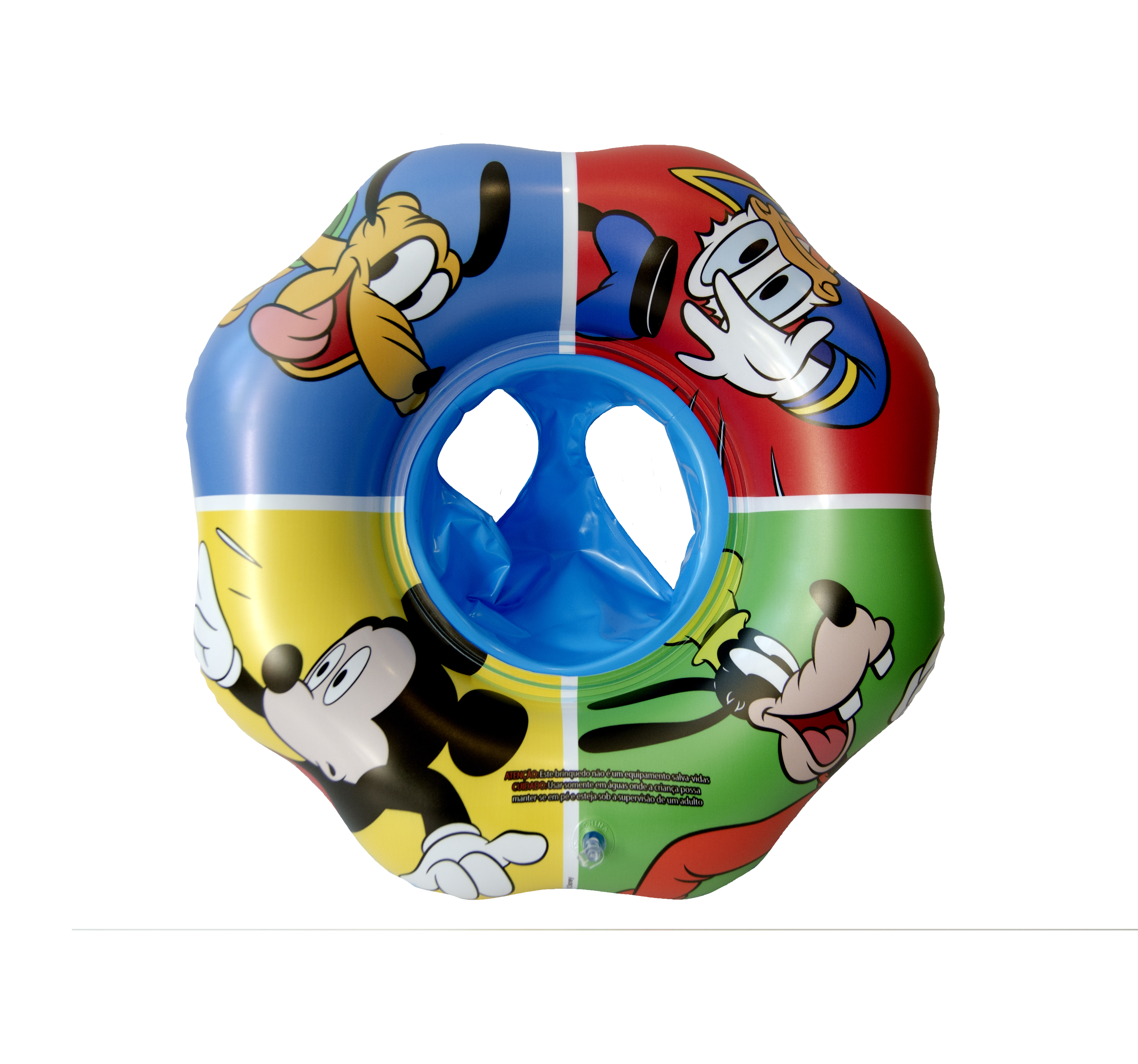 Acessórios De Praia e Piscina - Boia Circular Com Fralda - 56Cm - Disney - Mickey - Etilux