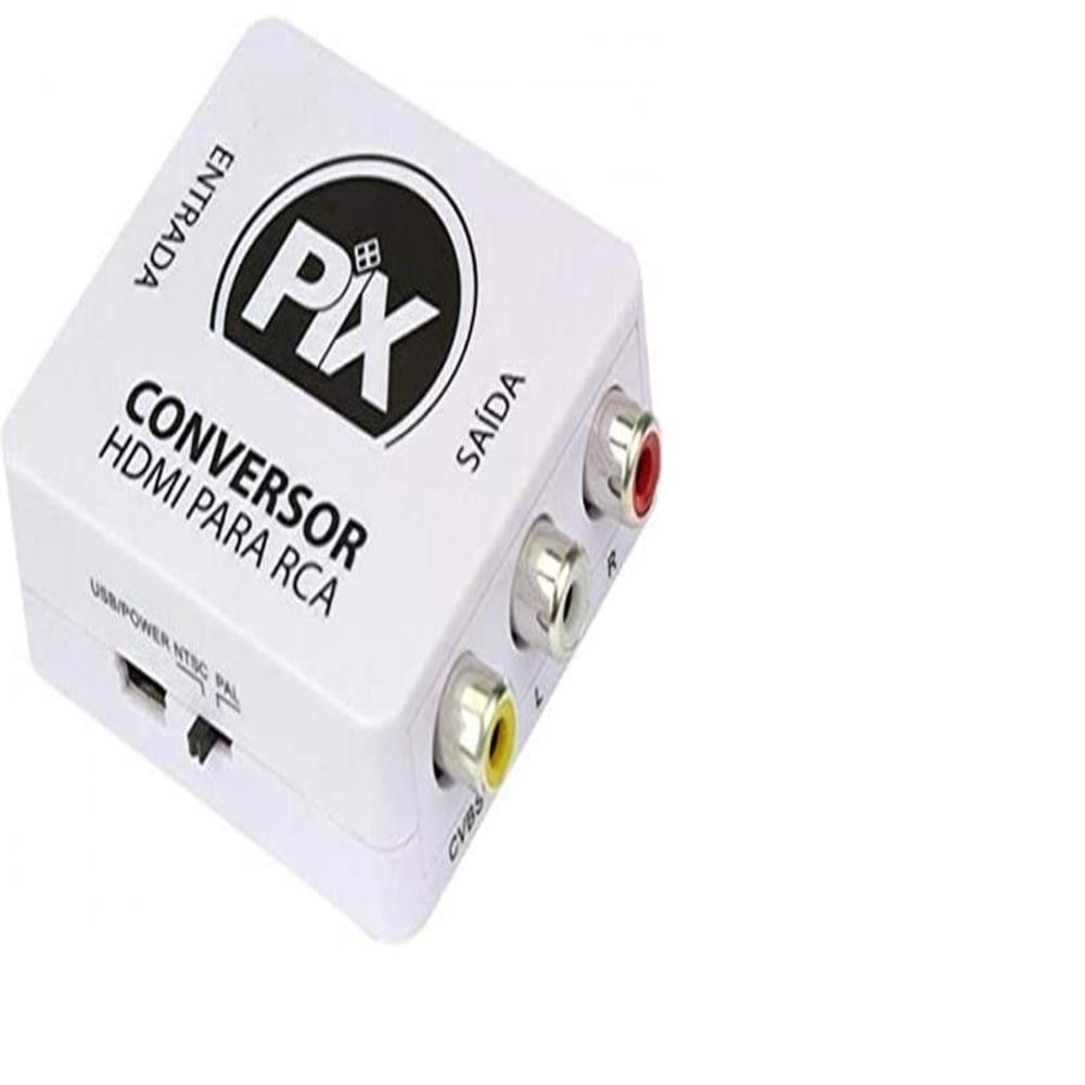 Encontraproduto.com.br - Conversor de Vídeo HDMI x RCA 075-7188 PIX