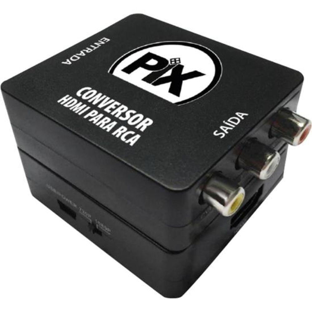 Encontraproduto.com.br - Conversor de Vídeo HDMI x RCA 075-7188 PIX
