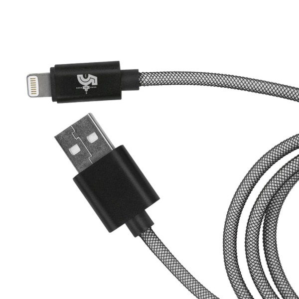 Encontraproduto.com.br - Cabo iPhone Sync & Charger Black Series 018-0899 5+