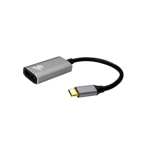 Encontraproduto.com.br - Cabo Adaptador Usb-C Para DisplayPort Fêmea 4k 60Hz