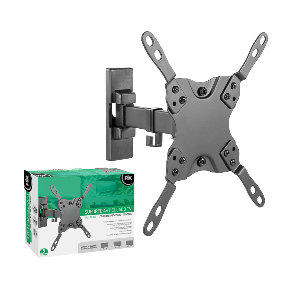 Encontraproduto.com.br - Suporte Articulado para TV LCD LED 13