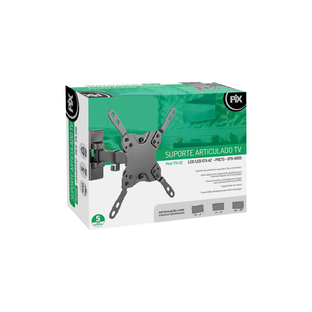 Encontraproduto.com.br - Suporte Articulado para TV LCD LED 13