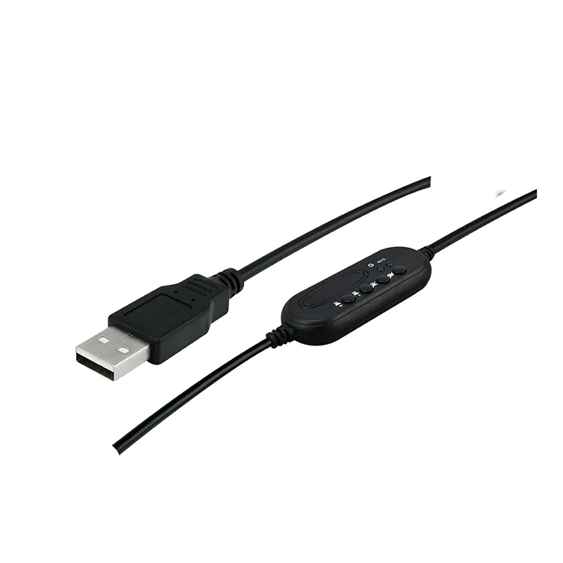 Encontraproduto.com.br - Headset 5+, Para Telefone e Computador, Conector USB, Preto - 015-0101