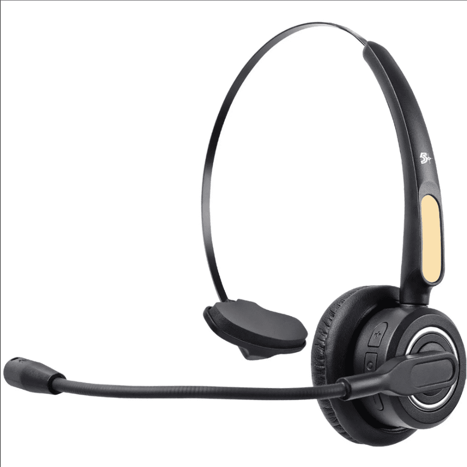 Encontraproduto.com.br - Headset Fone Office Sem Fio Bluetooth HS-201 5+